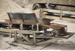 Photo Textures of  Gravel Mining Machine